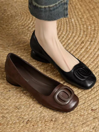 Margot™ | Classic Square-Toe Flats