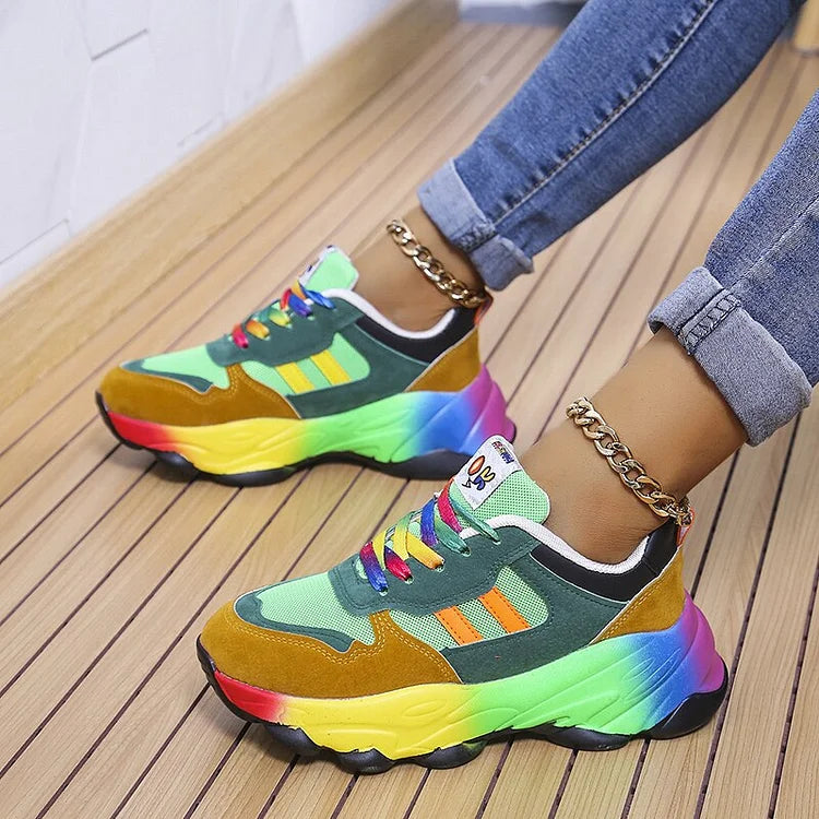 Isolina | Colorful Comfort Sneakers