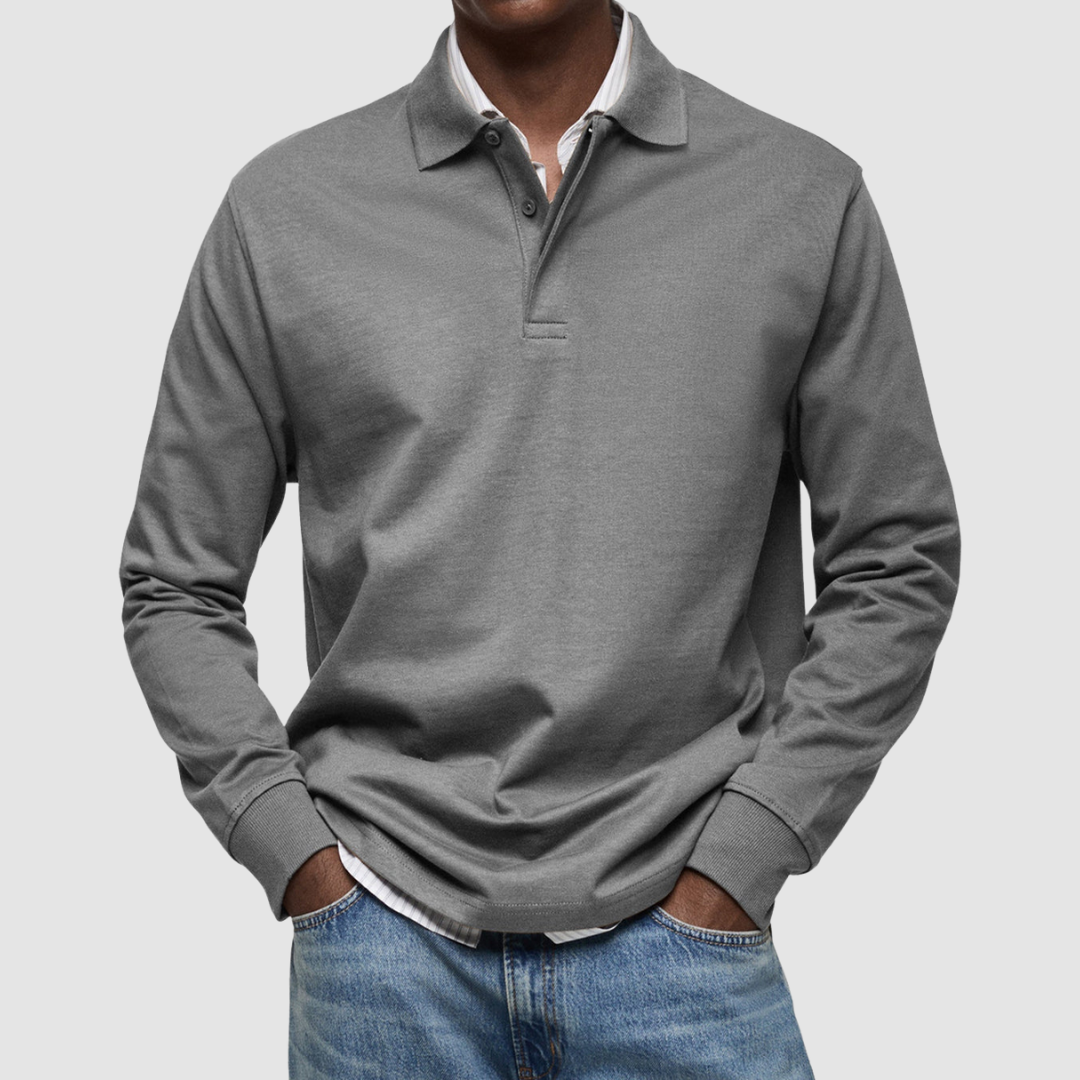 Bradford™ casual long sleeve polo