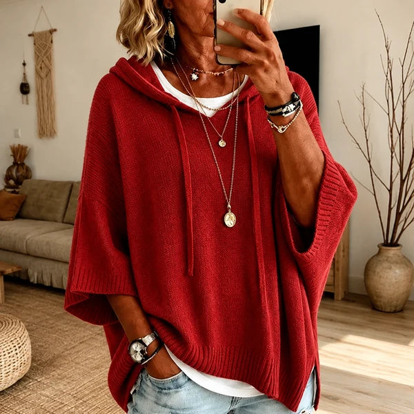 Amelie –  Poncho Sweater