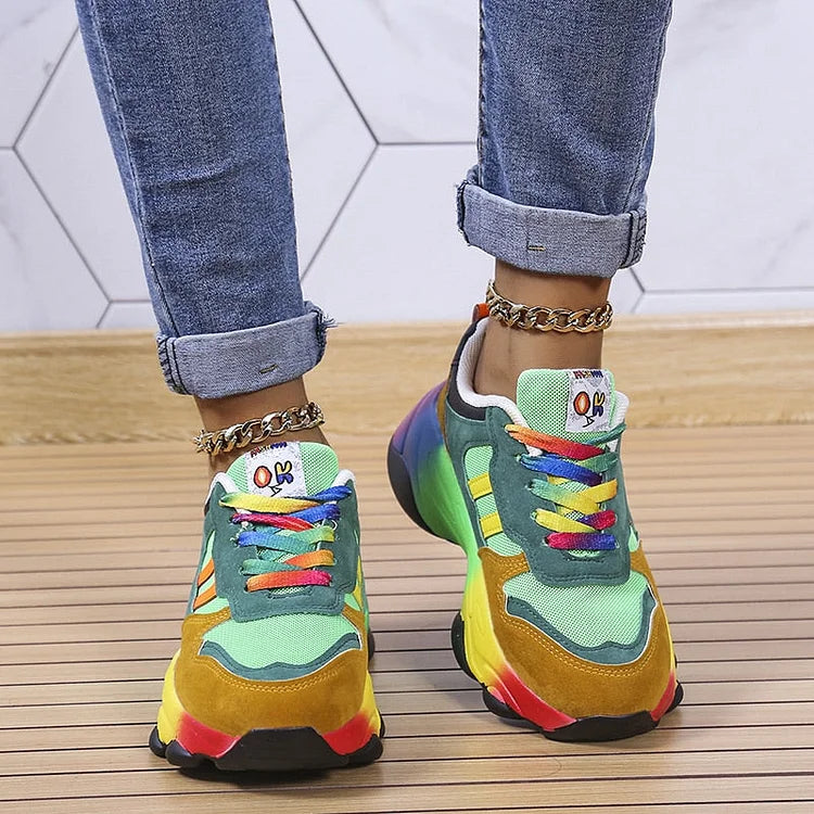 Isolina | Colorful Comfort Sneakers