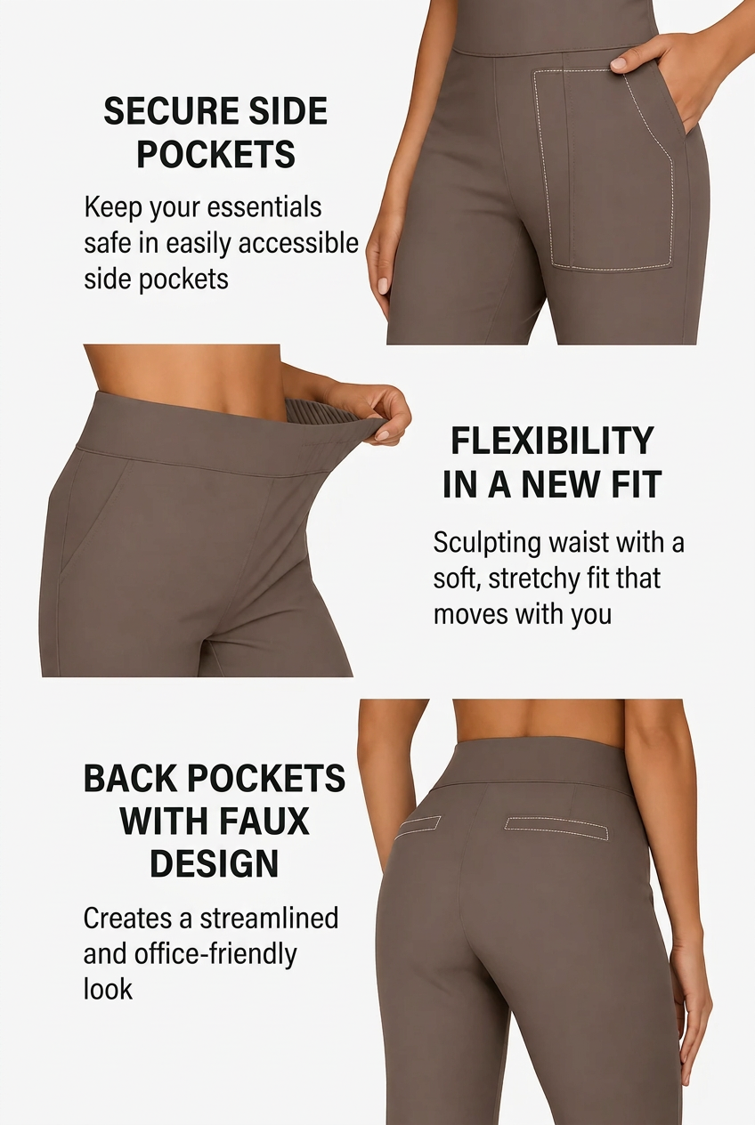 Klara | Comfortable Stretch Trousers